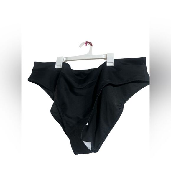 J crew Ribbed cross-front cheeky bikini bottom - Picture 2 of 4